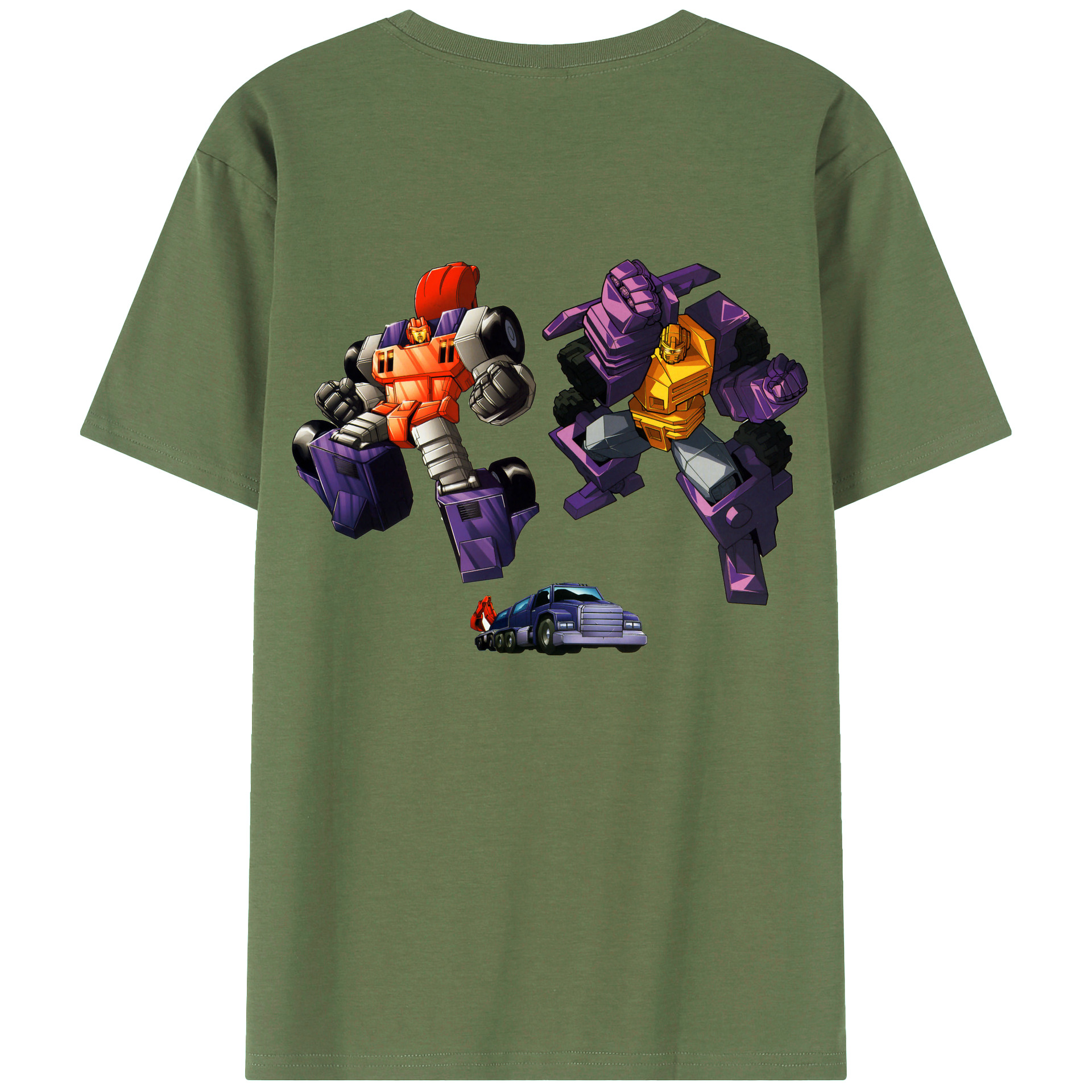（画像用）  綿100％ メンズ半袖Tシャツ（バックプリント） 通気性